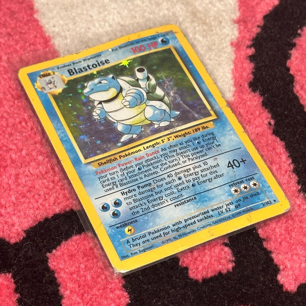 Blastoise #2 – Pokémon TCG Base Set – As Pictured PSA 1 - Picture 3 of 6